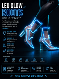GlowFest LED Boots 13