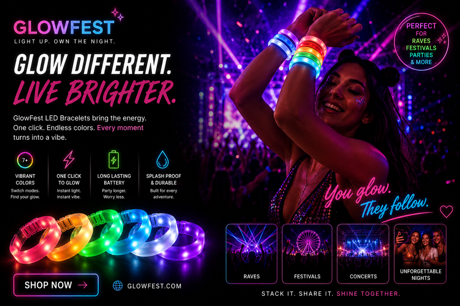 GlowFest LED Bracelet