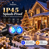 NoelView Outdoor Christmas Projector Light, Waterproof thumbnail 9