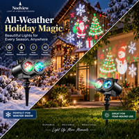 NoelView Outdoor Christmas Projector Light, Waterproof thumbnail 3