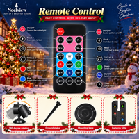 NoelView Outdoor Christmas Projector Light, Waterproof thumbnail 2